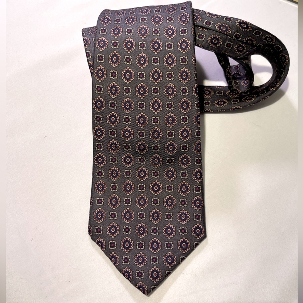 Savile Row Men's Necktie Tie Silk USA Classic Preppy Unique Heritage Grandpacore